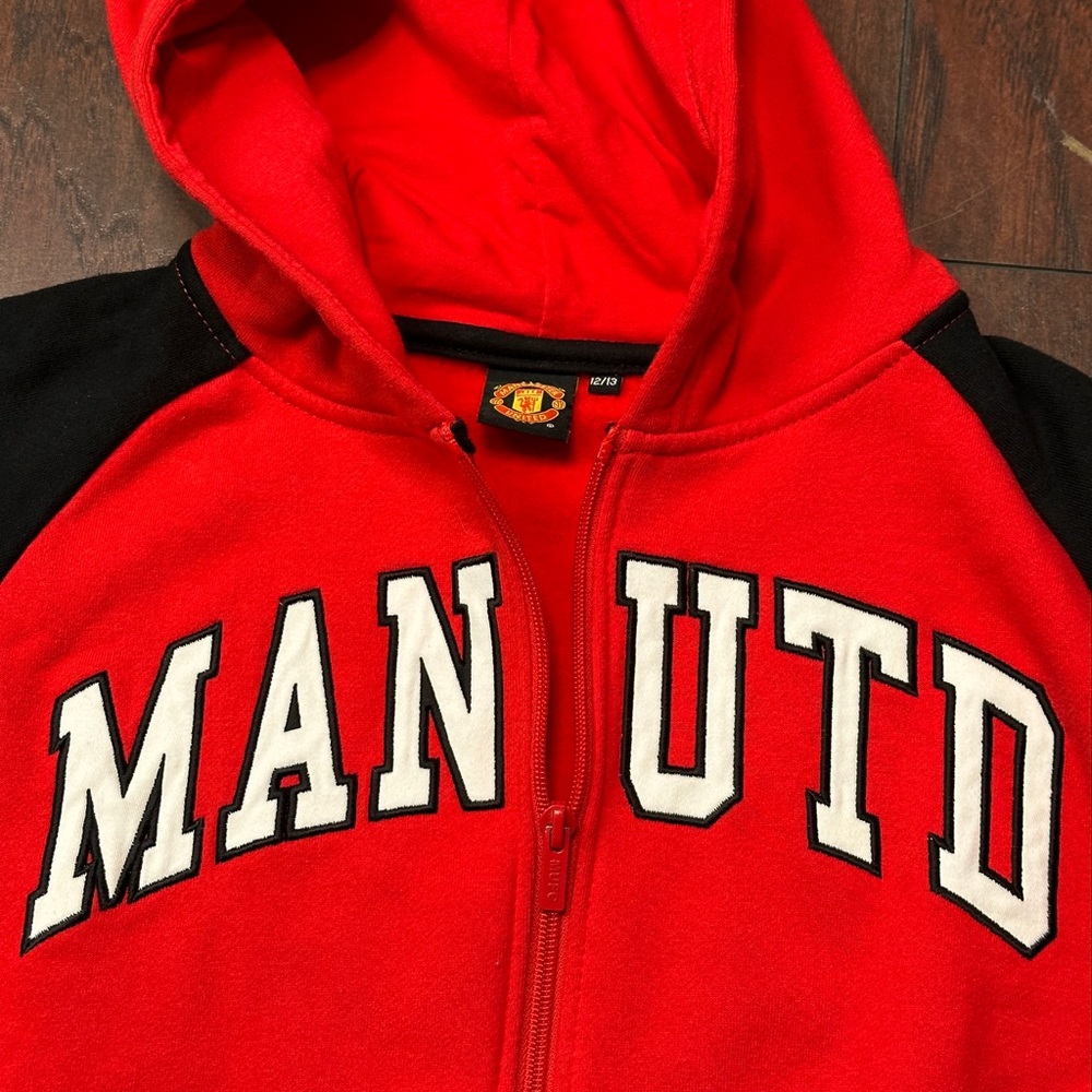 Manchester United zip up hoodie